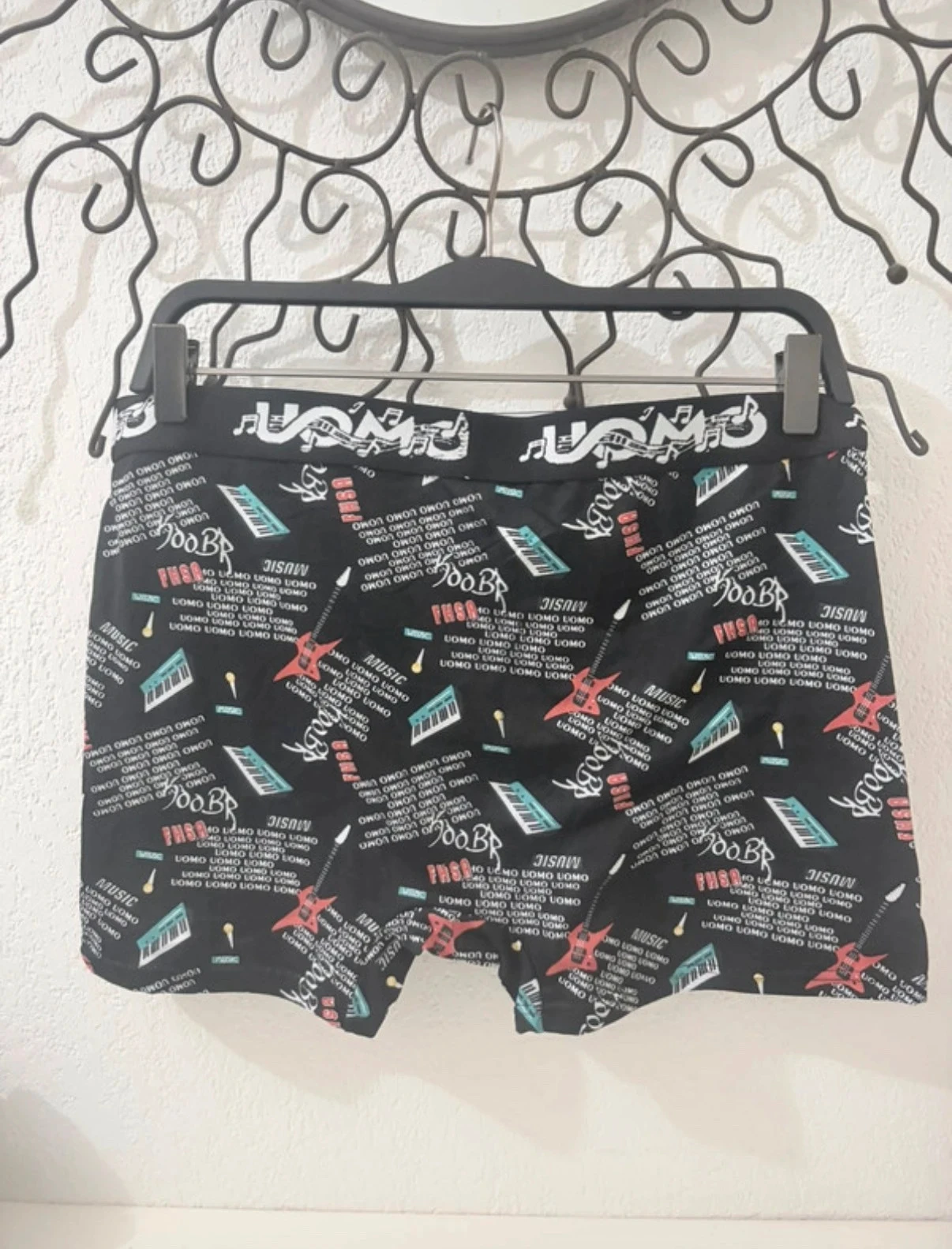 Boxer Masculino IntimaLux Novo 🎶 Estampa Música - Tamanho XXXL – photo 4